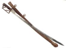 Antique Napoleonic Wars French Or Russian Heavy Cavalry Officer's Sword