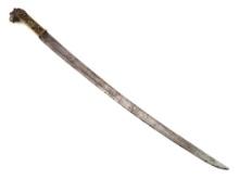 Napoleonic French High Ranking Officers Lion Head Pommel Sword