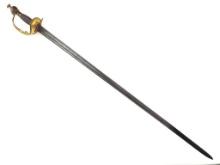 Very Good Napoleonic Wars era British Infantry Officer's 1796 Pattern Spadroon Sword.