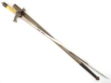 Antique Fraternal Masonic Mason Lodge Sword