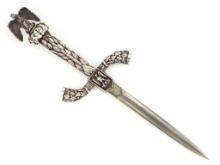 Unusual 19th Century French Dirk