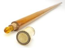 Unusual Antique 19th Century Walking Cane
