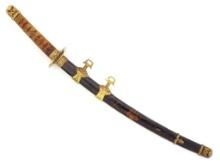 Antique Japanese MINIATURE Japanese Katana Tachi