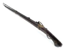 Japanese Edo Period Tanegashima Rifle With Matchlock Mechanism