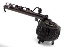 Antique Japanese Bronze Inkwell