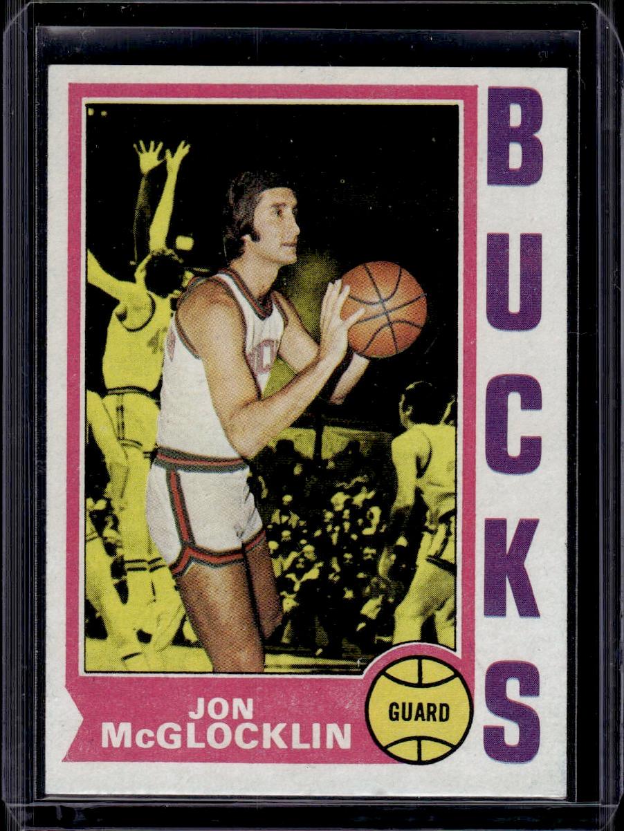 Jon McGlocklin 1974-75 Topps #37