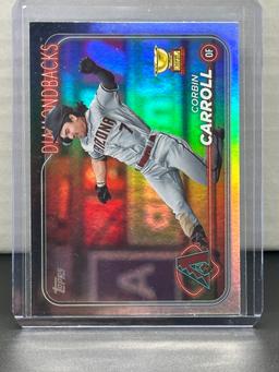 Corbin Carroll 2024 Topps Rookie Cup Foil Parallel #156