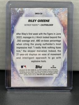 Riley Greene 2023 Topps Stars of MLB Insert Rookie RC #SMLB-26