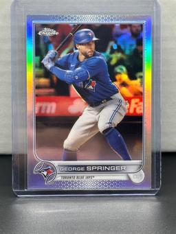 George Springer 2022 Topps Chrome Refractor #214