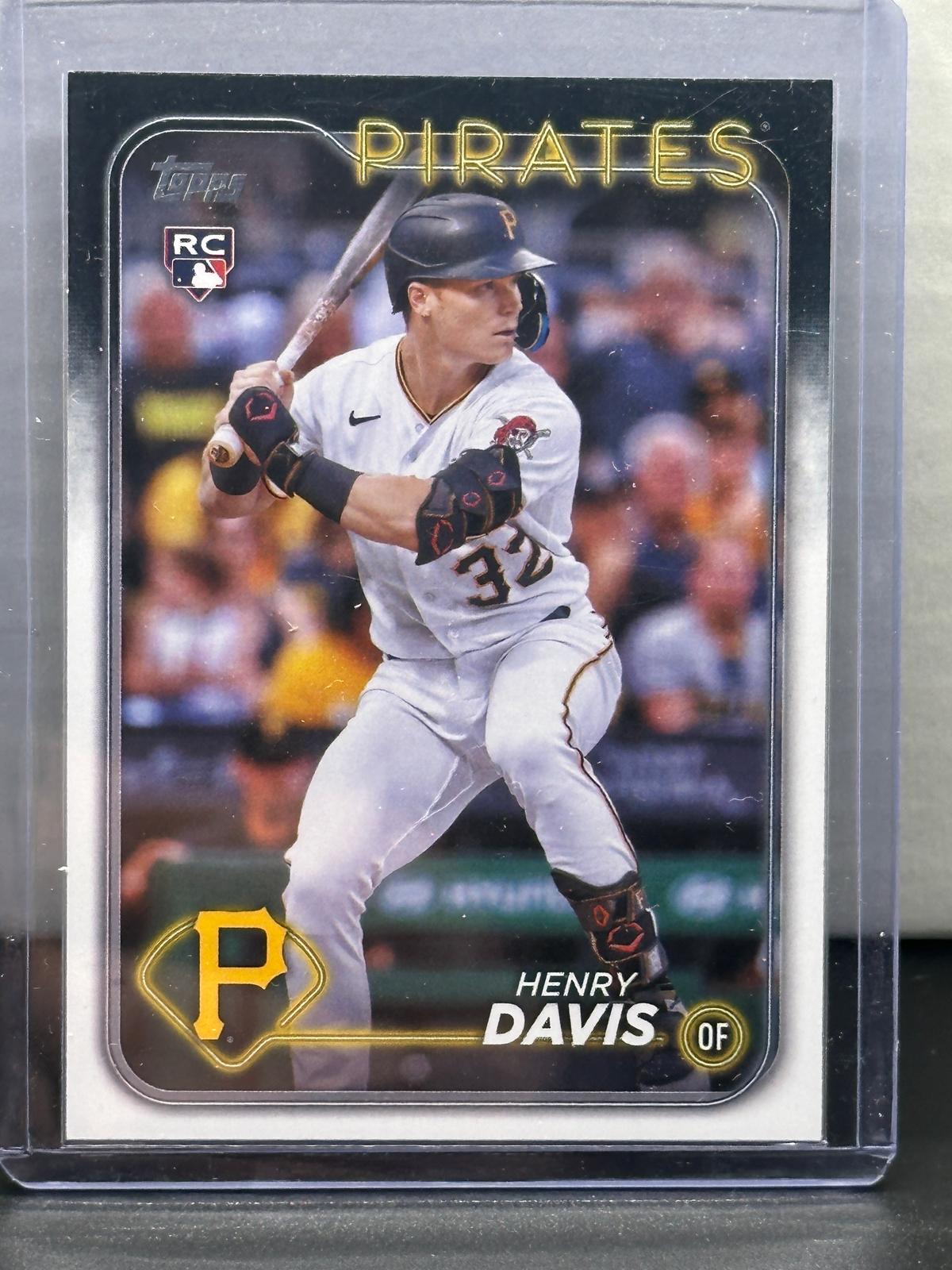 Henry Davis 2024 Topps RC Rookie #295