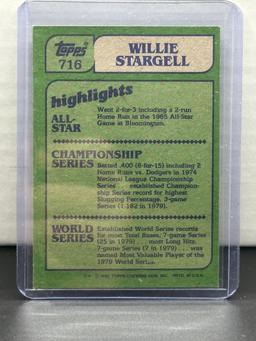 Willie Stargell 1982 Topps In Action #716