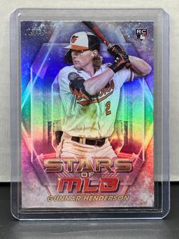 Gunnar Henderson 2023 Topps Stars of MLB RC Rookie Insert #SMLB-37