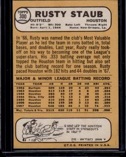 Rusty Staub 1968 Topps #300