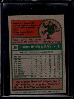 Tom Murphy 1975 Topps Mini #28