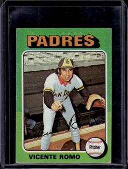 Vicente Romo 1975 Topps Mini #274