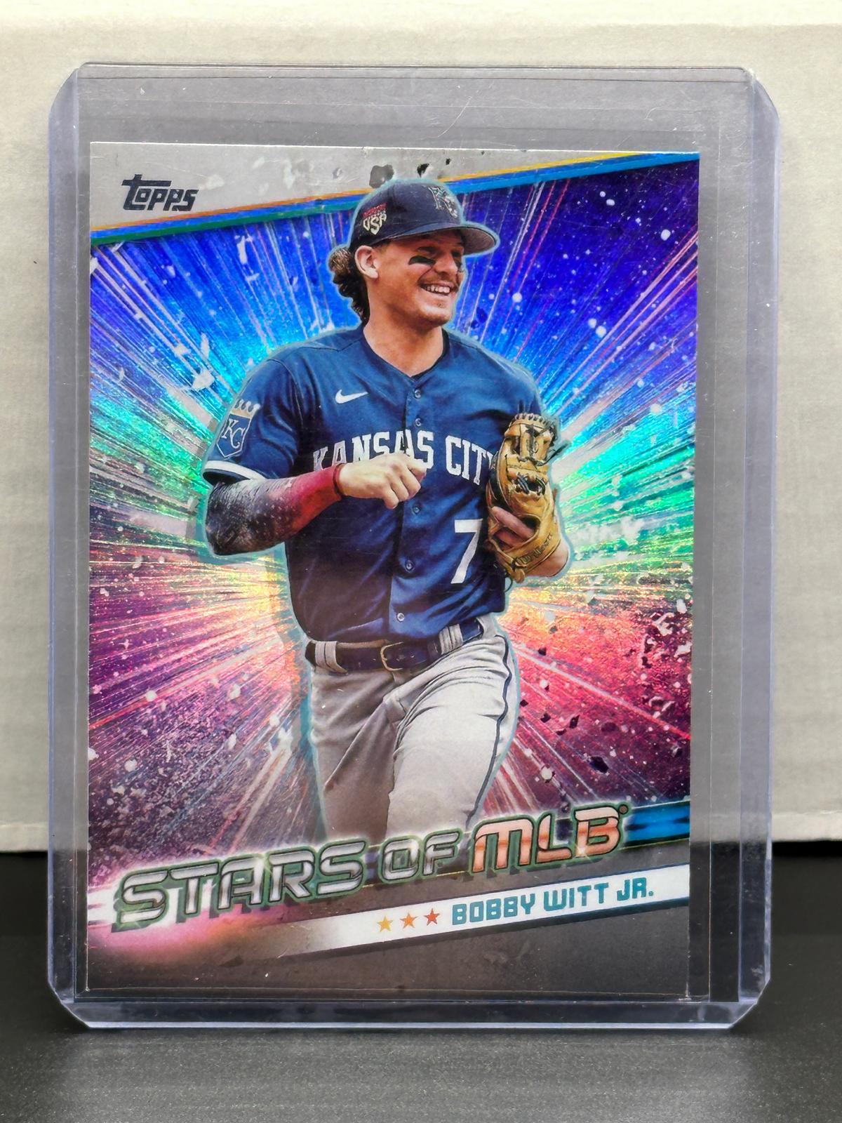 Bobby Witt Jr. 2024 Topps Stars of MLB Insert #SMLB-17