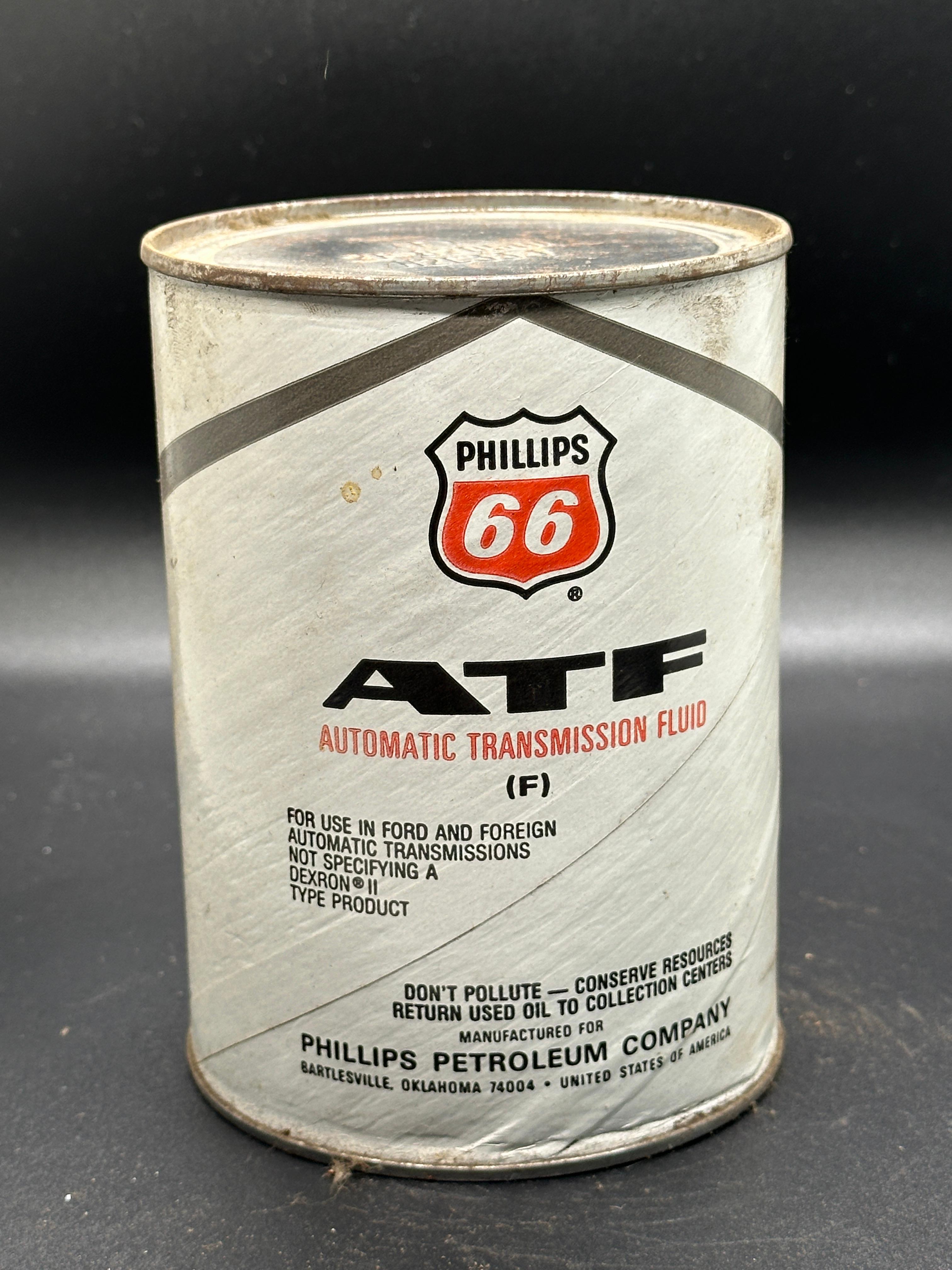 Phillips 66 ATF Automatic Transmission Fluid 1 Quart Full Can