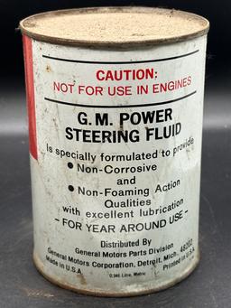 GM Power Steering Fluid 1 Quart Full Can