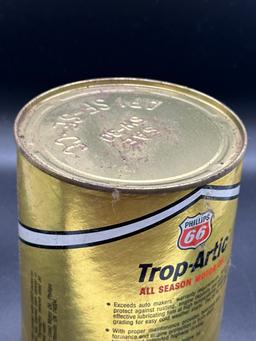 Phillips 66 Trop-Arctic All Season Motor Oil Can 1 Quart Full