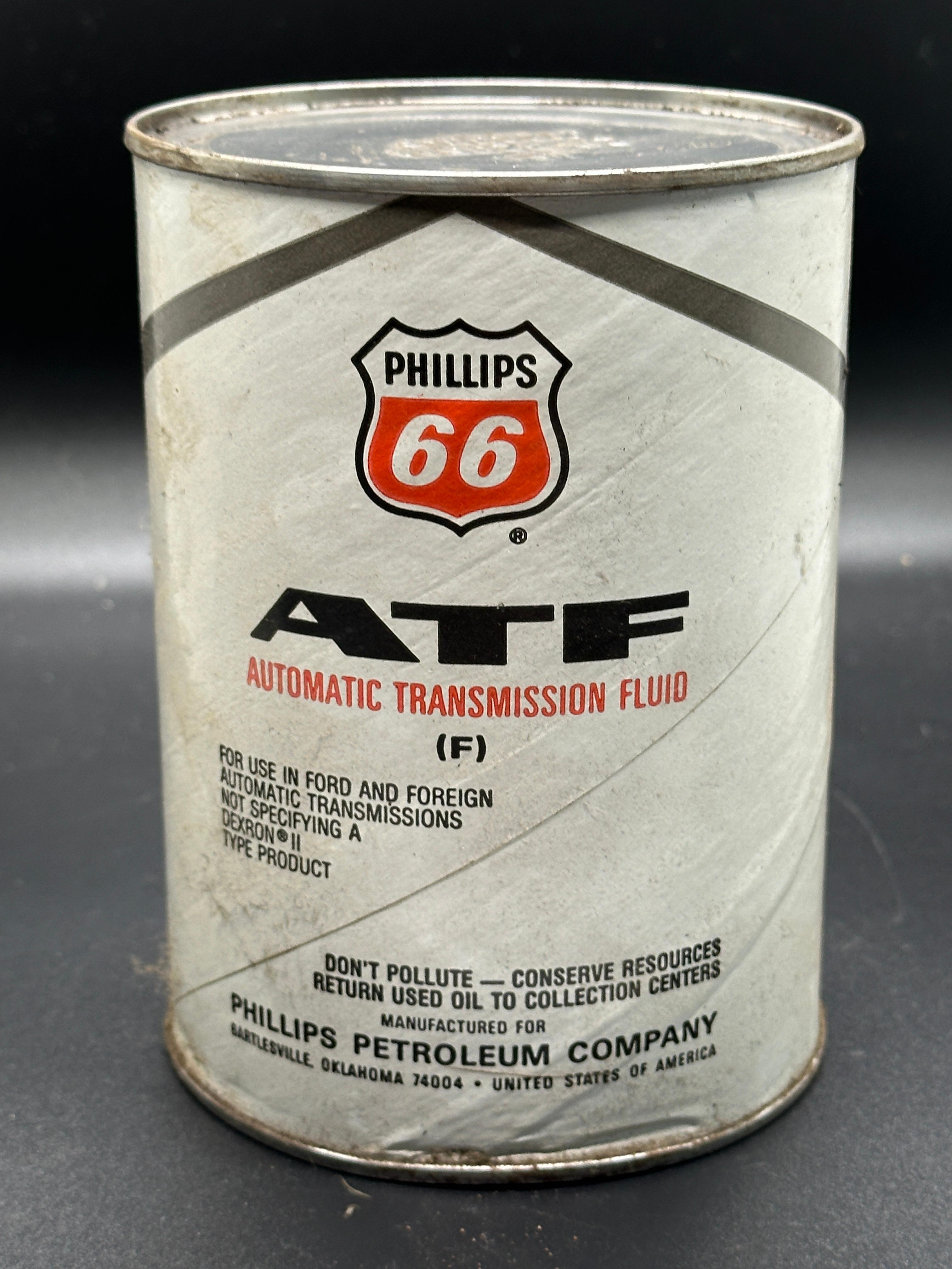 Phillips 66 ATF Automatic Transmission Fluid 1 Quart Full Can