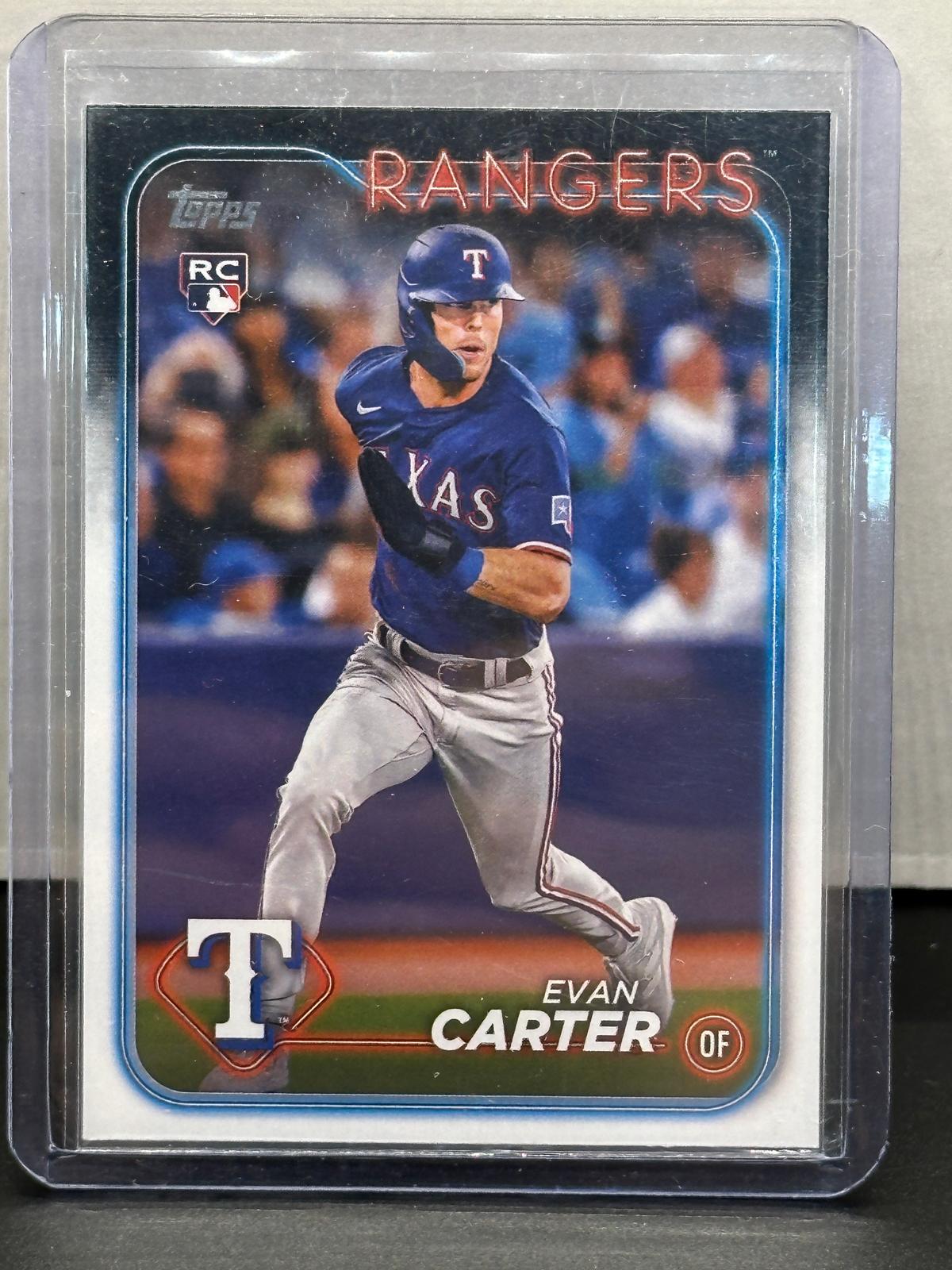 Evan Carter 2024 Topps Rookie RC #280