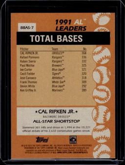 Cal Ripken Jr. 2023 Topps 1988 Design All Star Insert #88As-7