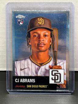 CJ Abrams 2022 Topps Chrome Platinum Rookie RC #257