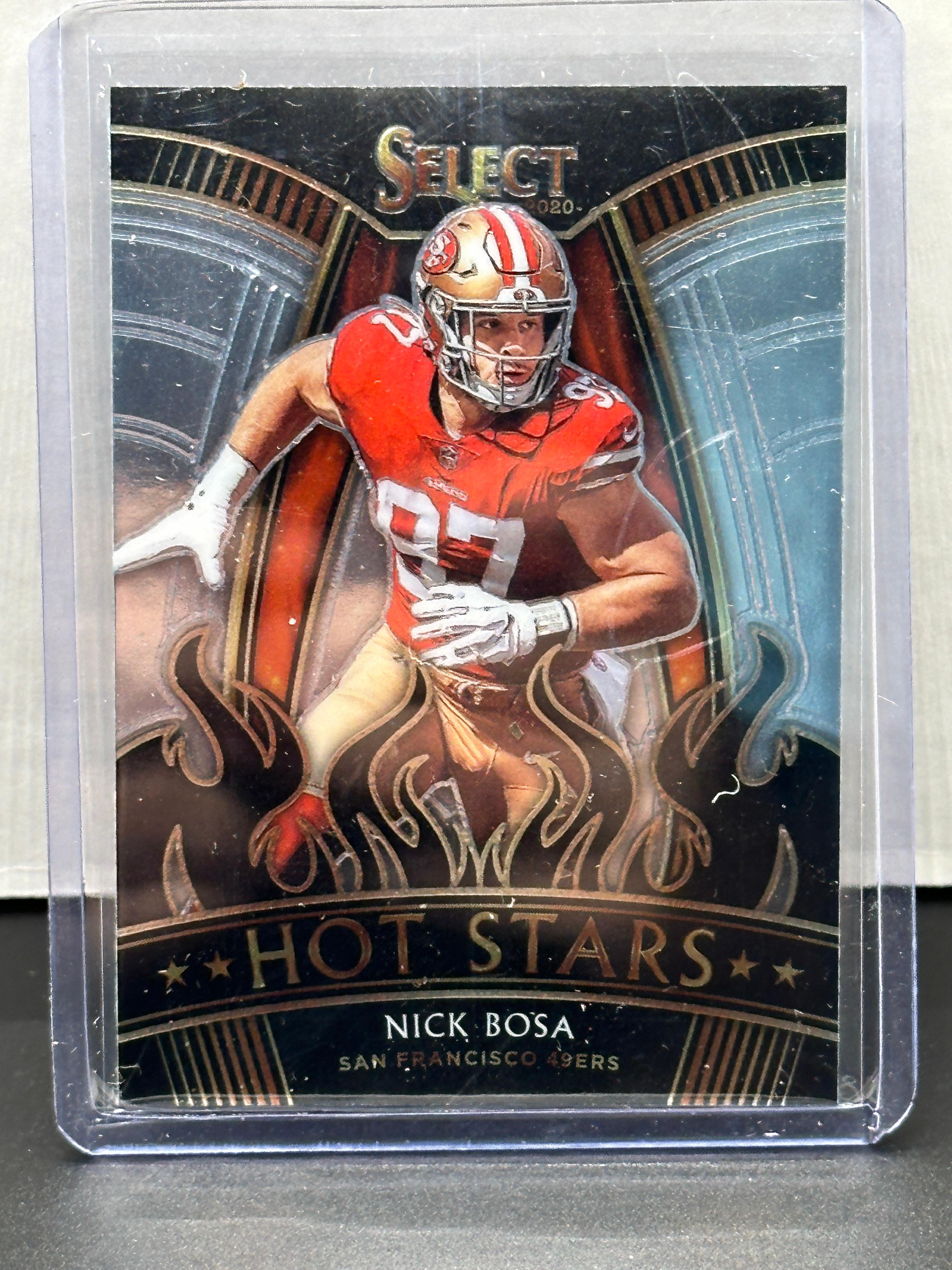 Nick Bosa 2020 Panini Select Hot Stars Insert #HS8