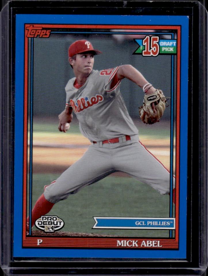 Mick Abel 2021 Topps Pro Debut Blue (#72/150) #15 Pick Rookie Parallel #PD-165