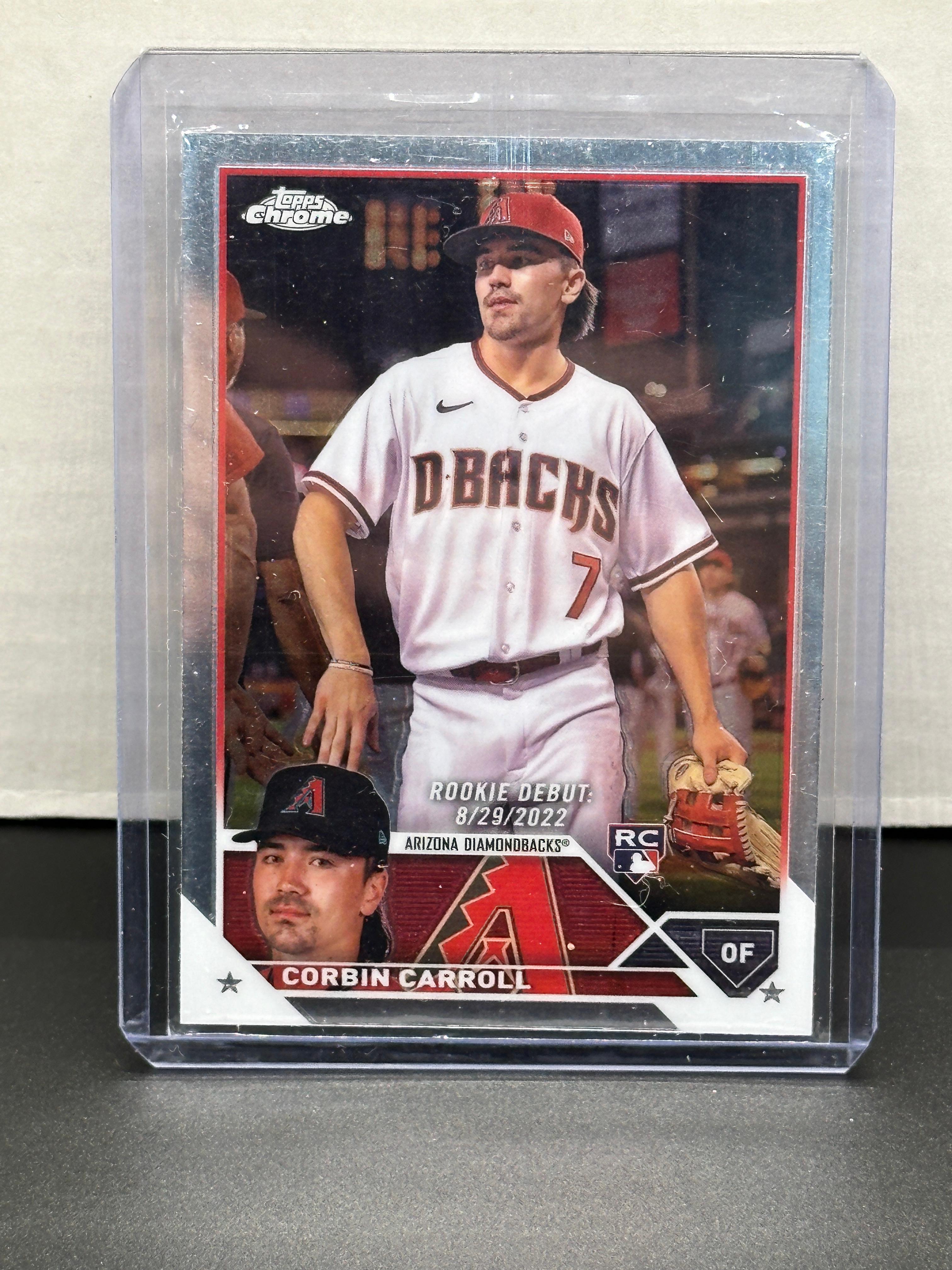 Corbin Carroll 2023 Topps Chrome Rookie Debut RC #USC220