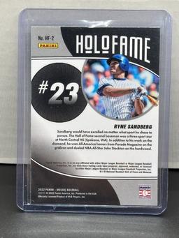 Ryne Sandberg 2022 Panini Mosaic HoloFame Insert #HF-2