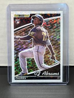 CJ Abrams 2022 Topps Black Gold Rookie RC Insert #BG-13