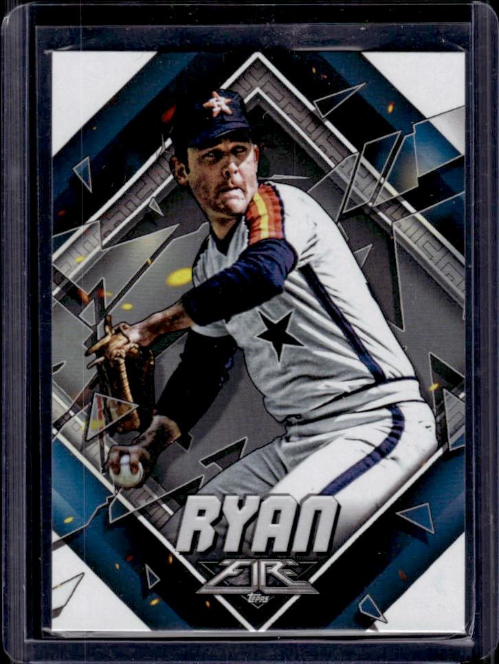 Nolan Ryan 2022 Topps Fire #173