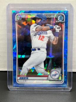 Jacob Amaya 2020 Bowman Chrome Sapphire Rookie RC #BCP-3