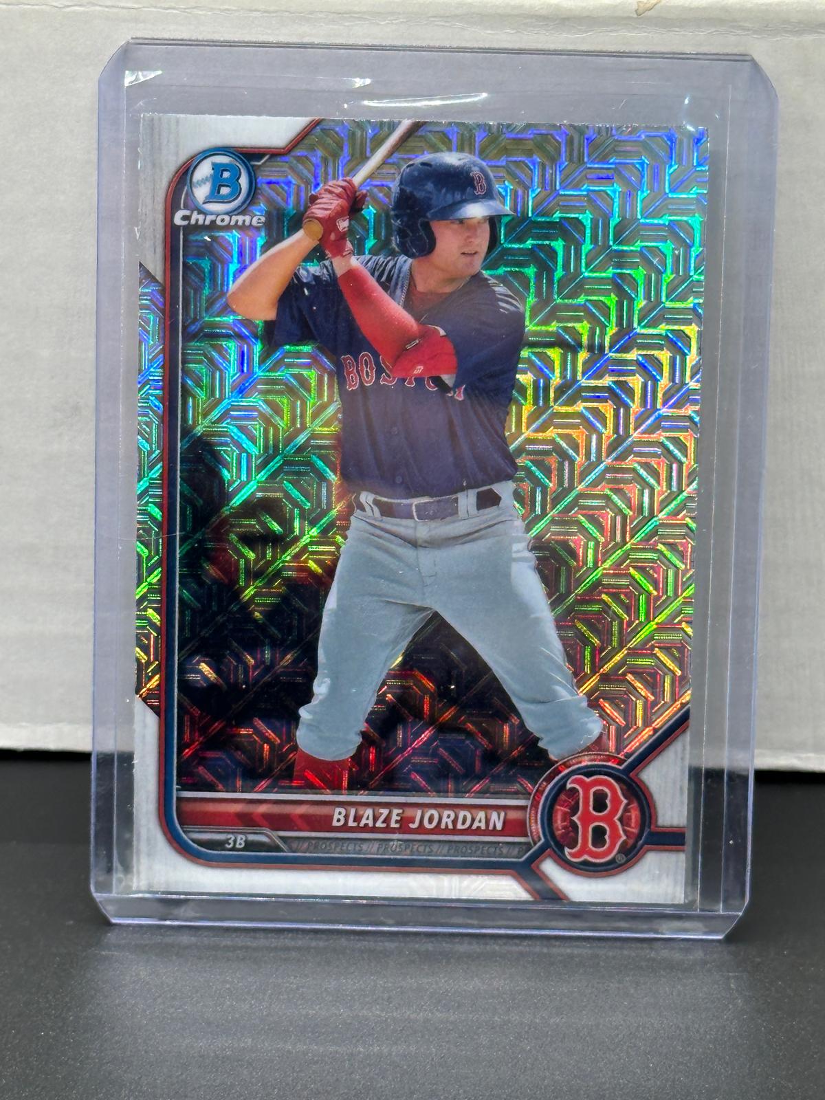 Blaze Jordan 2022 Bowman Chrome Mega Mojo Refractor #BCP-58