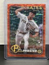Quinn Priester 2024 Topps Rookie RC Red Foilboard (#64/199) Parallel #93