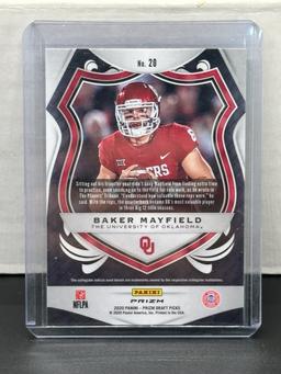 Baker Mayfield 2020 Panini Prizm Draft Picks Crusade Silver Prizm #20