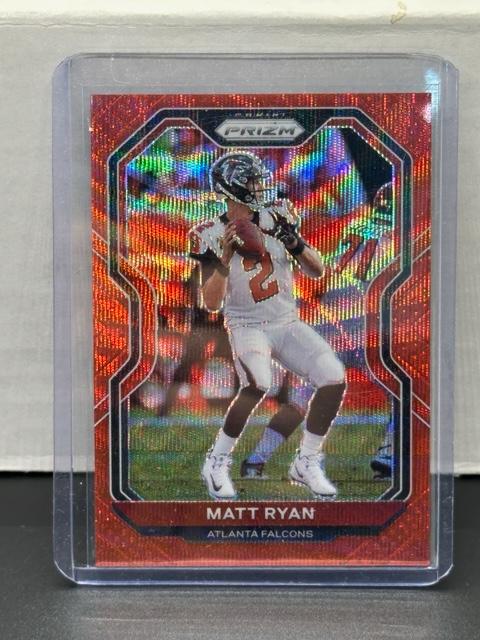 Matt Ryan 2020 Panini Prizm Red Wave Prizm (#135/149) Parallel #227