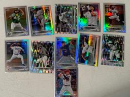 2022 Topps Chrome Refractor Lot of 11 - 4 Rookies