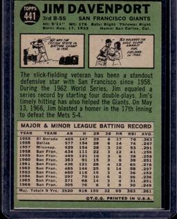 Jim Davenport 1967 Topps #441