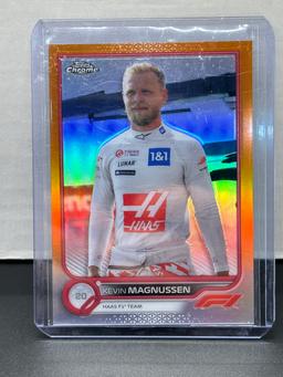 Kevin Magnussen 2022 Topps Chrome Orange Refractor #74