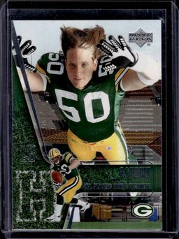 AJ Hawk 2004 Upper Deck Rookie RC #8