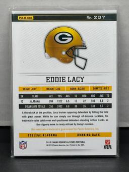 Eddie Lacy 2013 Panini Rookies and Stars Jersey Patch Rookie RC #207