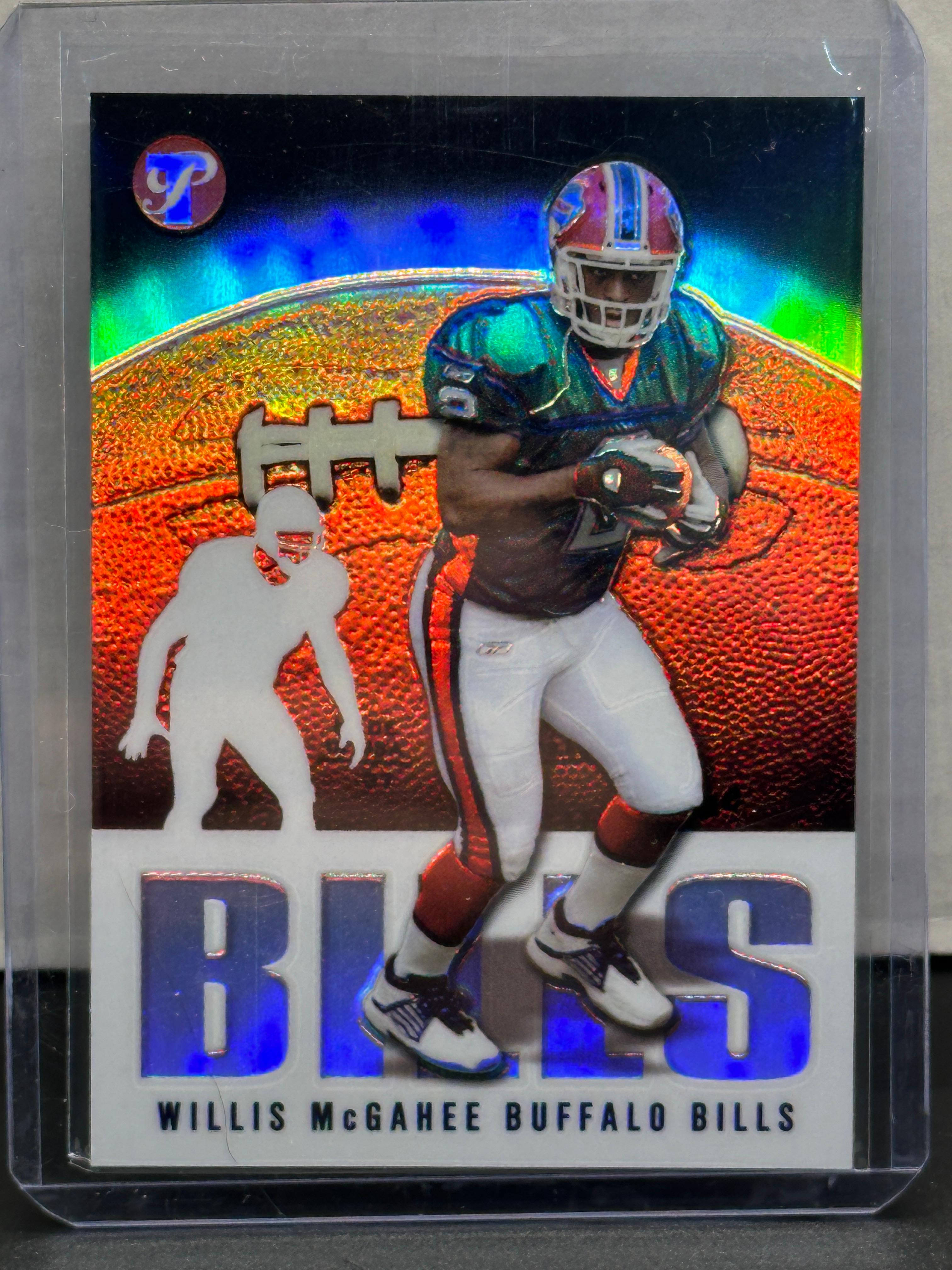 Willis McGahee 2003 Topps Pristine (#293/1449) Refractor Rookie RC #147