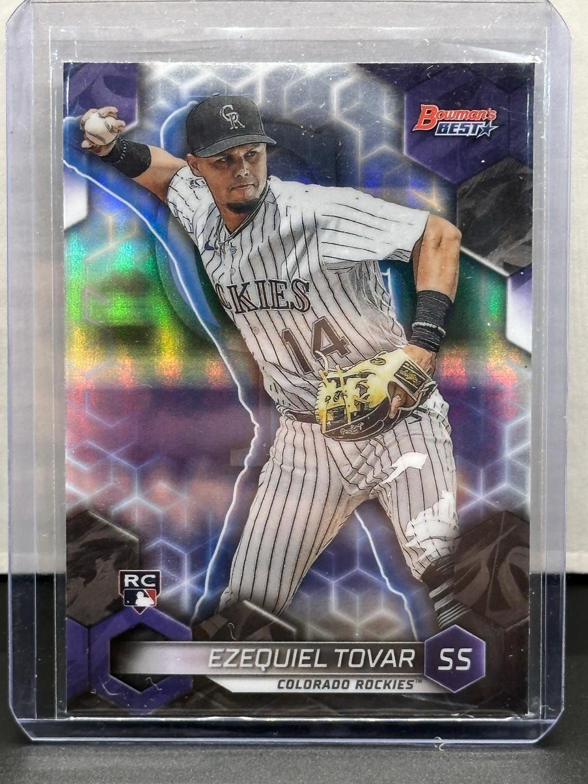 Ezequiel Tovar 2023 Bowman's Best Refractor Rookie RC #70