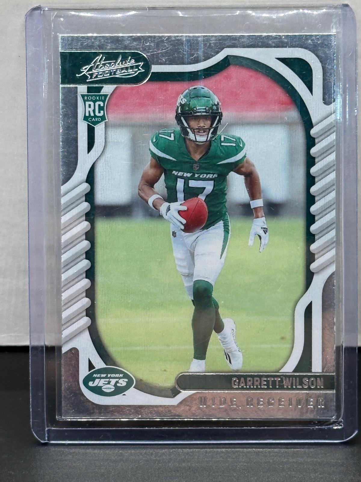 Garrett Wilson 2022 Panini Absolute Rookie RC #106