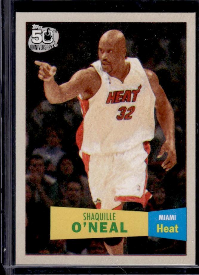 Shaquille O'Neal 2007 Topps 1957-58 Variation #32