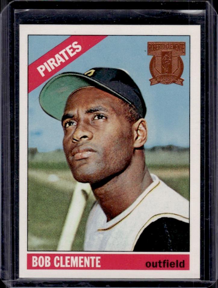 Roberto Clemente 1998 Topps 1966 Reprint #300