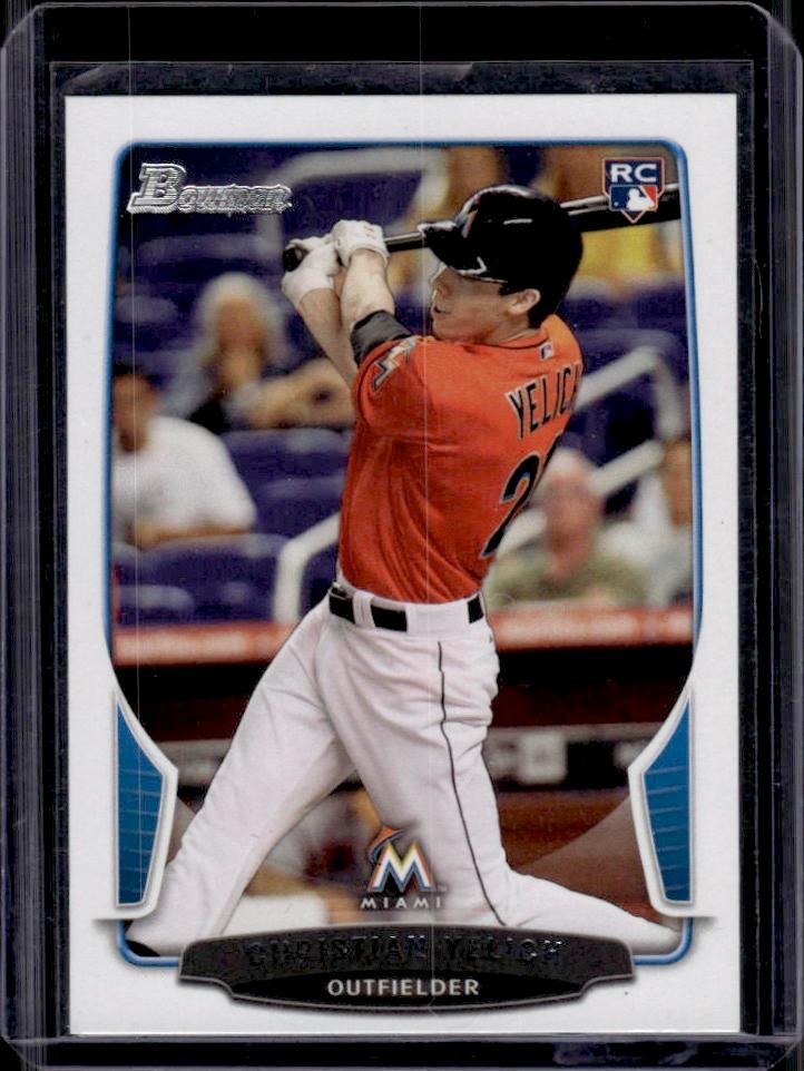 Christian Yelich 2013 Bowman Rookie RC #40