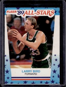 Larry Bird 1989 Fleer All Star Sticker #10
